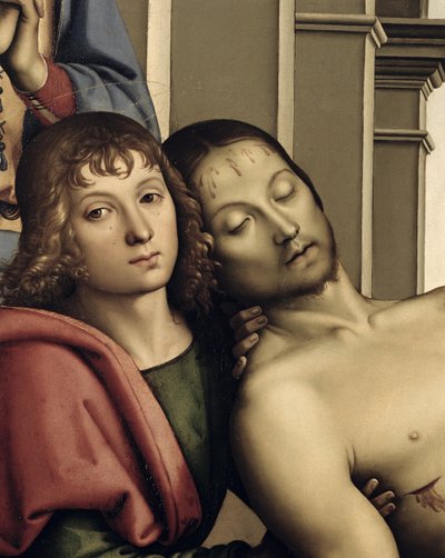 Pietà (dettaglio) da Pietro Perugino
